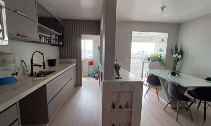 Apartamento com 3 quartos à venda na Rua Prefeito Cantídio Veríssimo, 321, Universitários, Biguaçu, 89 m2 por R$ 593.600