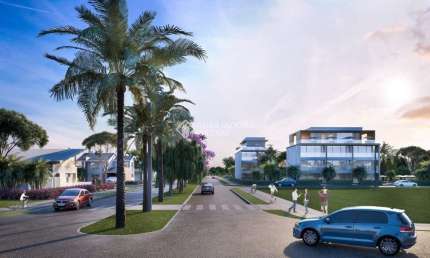 Terreno em condomínio fechado à venda na Rodovia Armando Calil Bulos, 2201, Vargem do Bom Jesus, Florianópolis, 450 m2 por R$ 490.000