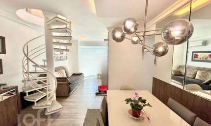 Apartamento com 4 quartos à venda na Rua João Meirelles, 1248, Abraão, Florianópolis, 208 m2 por R$ 2.200.000