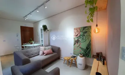 Apartamento com 2 quartos à venda na Rua Gastão Gruls, 139, Vila Scarpelli, Santo André, 40 m2 por R$ 320.000