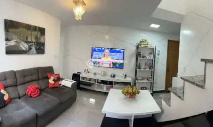 Cobertura com 3 quartos à venda na Rua Nilo Peçanha, 193, Vila América, Santo André, 150 m2 por R$ 690.000