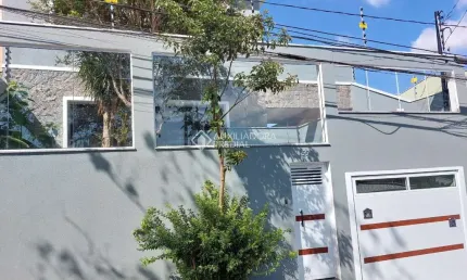 Casa em condomínio fechado com 3 quartos à venda na humberto olivieri, 55, jardim bela vista, santo andré, 170 m2 por r$ 1.125.000