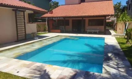 Casa em condomínio fechado com 4 quartos à venda na Travessa João Ramalho, 2159, Vila Clais, Bertioga, 600 m2 por R$ 1.850.000