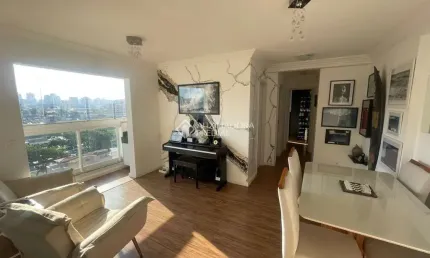 Apartamento com 2 quartos à venda na rua vinte e quatro de maio, 451, vila américa, santo andré, 63 m2 por r$ 480.000