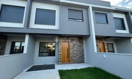 Casa com 3 quartos à venda na Euclides Linck, 253, Oriço, Gravataí, 80 m2 por R$ 449.000