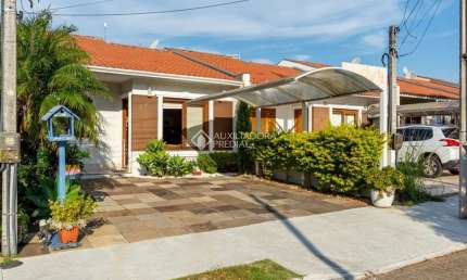 Casa em condomínio fechado com 3 quartos à venda na Avenida Frederico Augusto Ritter, 3601, Central Parque, Cachoeirinha, 78 m2 por R$ 579.000
