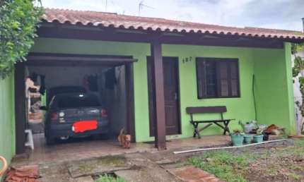 Casa com 2 quartos à venda na Rua dos Rouxinois, 280, Jardim Algarve, Alvorada, 85 m2 por R$ 308.000