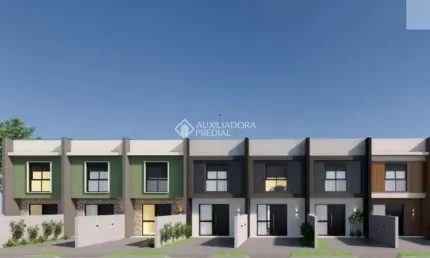 Casa com 2 quartos à venda na Rua Antônio Rua S Vargas, 551, Dom Feliciano, Gravataí, 63 m2 por R$ 330.000