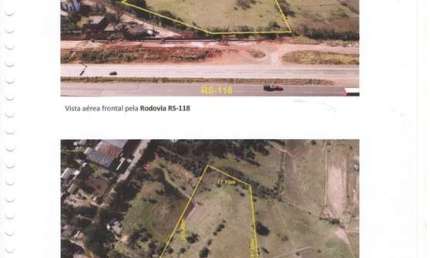 Terreno à venda na Rodovia RS-118, 2601, COHAB C, Gravataí, 22648 m2 por R$ 3.500.000