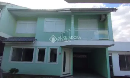 Casa em condomínio fechado com 3 quartos à venda na Rua Aparício Soares da Cunha, 300, Vila Bom Princípio, Cachoeirinha, 131 m2 por R$ 477.000