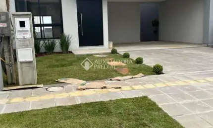 Casa em condomínio fechado com 3 quartos à venda na rua do butiá, 149, santa cruz, gravataí, 130 m2 por r$ 760.000