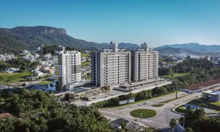 Apartamento com 2 quartos à venda na Rua Vereador Jacob Knabben da Silva, 1564, Pagani, Palhoça, 53 m2 por R$ 345.000