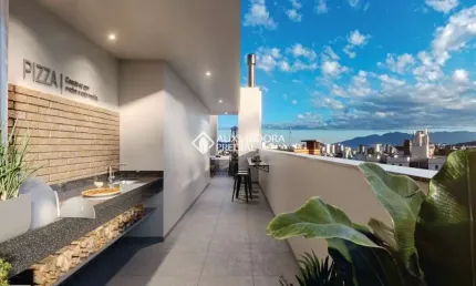 Apartamento com 1 quarto à venda na Rua Manoel Loureiro, 1150, Barreiros, São José, 32 m2 por R$ 319.000