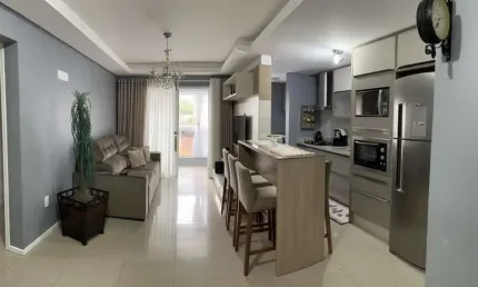 Apartamento com 2 quartos à venda na Rua Adélio Longo, 889, Fazenda Santo Antônio, São José, 71 m2 por R$ 550.000