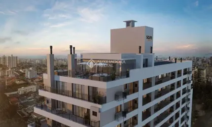 Apartamento com 1 quarto à venda na Rua Manoel Loureiro, 1150, Barreiros, São José, 32 m2 por R$ 319.000