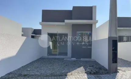 Casa à venda, com 02 quartos, bom retiro, matinhos - pr