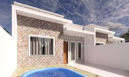 Casa nova à venda, balneário primavera, pontal do parana - pr