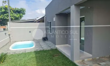 Casa à venda, com suite, gaivotas, pontal do parana - pr