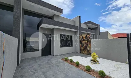 Casa à venda com piscina 300 metros do mar, santa terezinha,  - pr