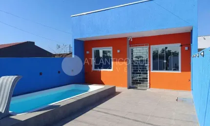 Casa à venda com 2 quartos praia de leste, pontal do parana - pr