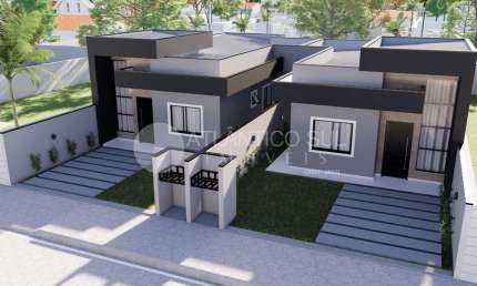 Casa à venda com 03 quartos, CANOAS, PONTAL DO PARANA - PR