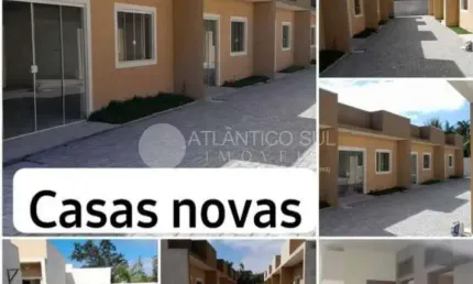Casa à venda, em condomínio no balneário primavera, pontal do parana - pr