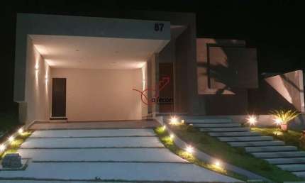 Casa em Condomínio - Caçapava - Condomínio Residencial Santa Mônica - 3 Dormitór