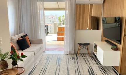 Cobertura para venda com 2 quartos, sendo 2 suítes, 117.22m²