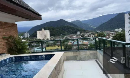 Apartamento com 4 dormitórios à venda, 230 m² por R$ 1.700.000,00 - Prainha - Caraguatatuba/SP