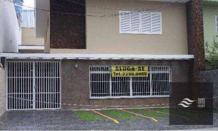 Sobrado residencial para locação, Jardim Anália Franco, São Paulo!