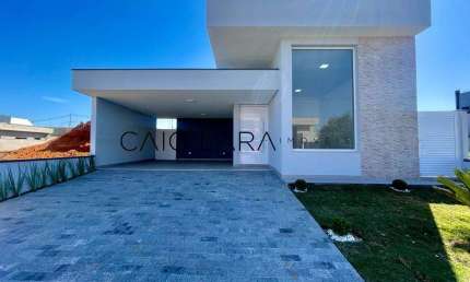 Casa em condomínio fechado com 3 quartos à venda no Residencial Lagos D'Icaraí, Salto , 188 m2 por R$ 1.100.000