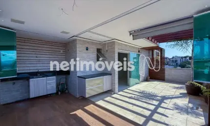 Cobertura com 3 quartos à venda na Rua Flor-de-orquídea, Santa Rosa, Belo Horizonte