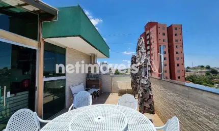 Cobertura com 4 quartos à venda na Rua Vander Rodrigues de Lima, Caiçaras, Belo Horizonte