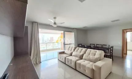 Apartamento de Luxo à Venda no Jardim das Américas, Cuiabá | 3 Suítes Mobiliado | Condomínio Belle