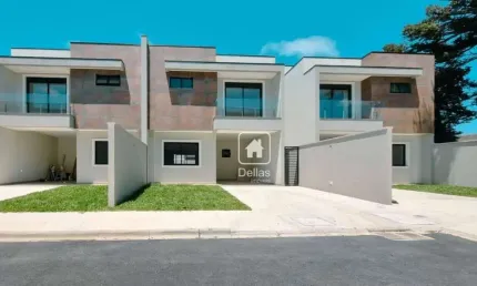 Sobrado com Condomínio Fechado  à venda, 131 m² por R$ 749.000 - Vargem Grande - Pinhais/PR