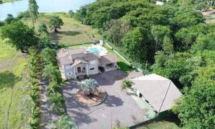 Rancho com 4 dormitórios à venda por R$ 4.000.000,00 - Zona Rural - Buritama/SP