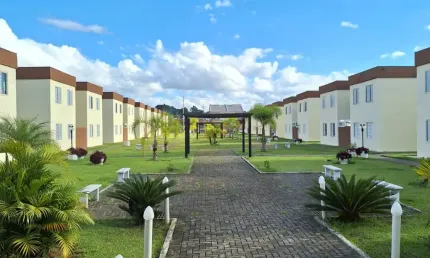 Lindo apartamento garden pronto para morar na Fazenda Rio Grande