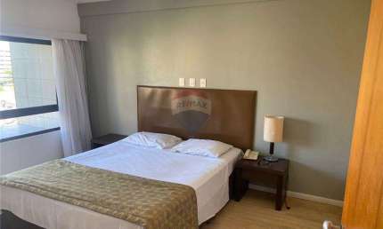 Vendo apartamento 43m2 no Flat Metropolis, Mobiliado na Ilha do Leite