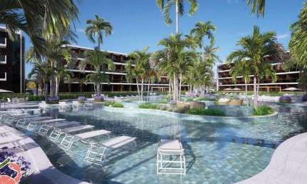 Vendo Flat no Beach Class Solare na Praia de Muro Alto, 63 m², 2 quartos, Varanda Gourmet