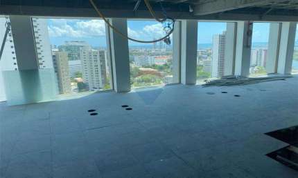 1/2 Lâmina/Sala Comercial à Venda, 200m², Empresarial Alfred Nobel, Ilha do Leite - Recife
