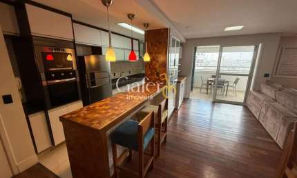 Apartamento para Locação em São Caetano do Sul, Santa Paula, 2 dormitórios, 2 suítes, 3 banheiros, 2 vagas