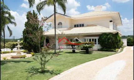 Casa com 6 dormitórios à venda, 806 m² por R$ 5.500.000,00 - Condomínio Fazenda Vila Real de Itu - Itu/SP