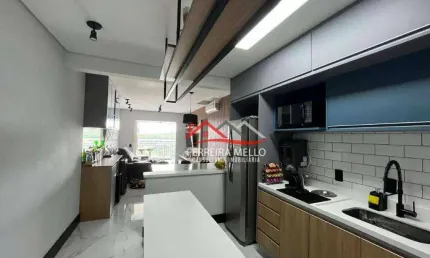 Apartamento com 3 dormitórios à venda, 82 m² por R$ 850.000,00 - Região Central - Caieiras/SP