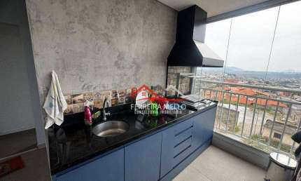 Cobertura com 3 dormitórios à venda, 111 m² por R$ 550.000 - Vila Palmares - Franco da Rocha/SP
