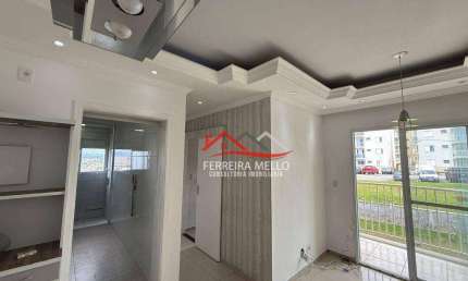 Apartamento com 2 dormitórios à venda, 50 m² por R$ 270.000,00 - Companhia Fazenda Belém - Franco da Rocha/SP