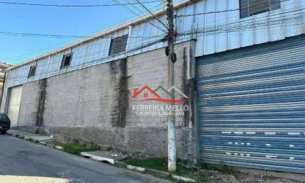 Galpão, 500 m² - venda por R$ 2.500.000,00 ou aluguel por R$ 12.000,00/mês - Serpa - Caieiras/SP