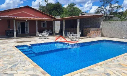 Chácara com 2 dormitórios à venda, 7000 m² por R$ 900.000,00 - Campos de São Benedito - Franco da Rocha/SP
