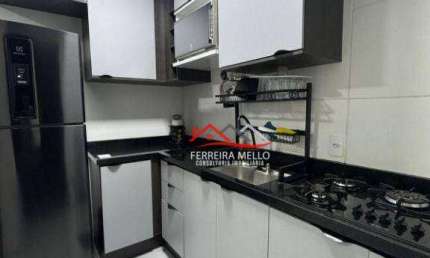 Apartamento com 2 dormitórios para alugar, 47 m² por R$ 2.180,00/mês - Vera Tereza - Caieiras/SP