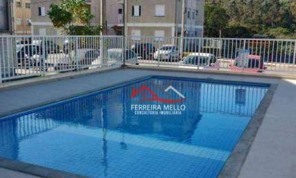 Apartamento com 2 dormitórios para alugar, 45 m² por R$ 1.556,53/mês - Residencial São Luis - Francisco Morato/SP