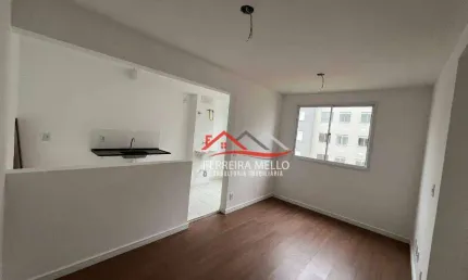 Apartamento com 2 dormitórios, 42 m² - venda por r$ 225.000,00 ou aluguel por r$ 1.500,00/mês - chácaras do rosário - franco da rocha/sp